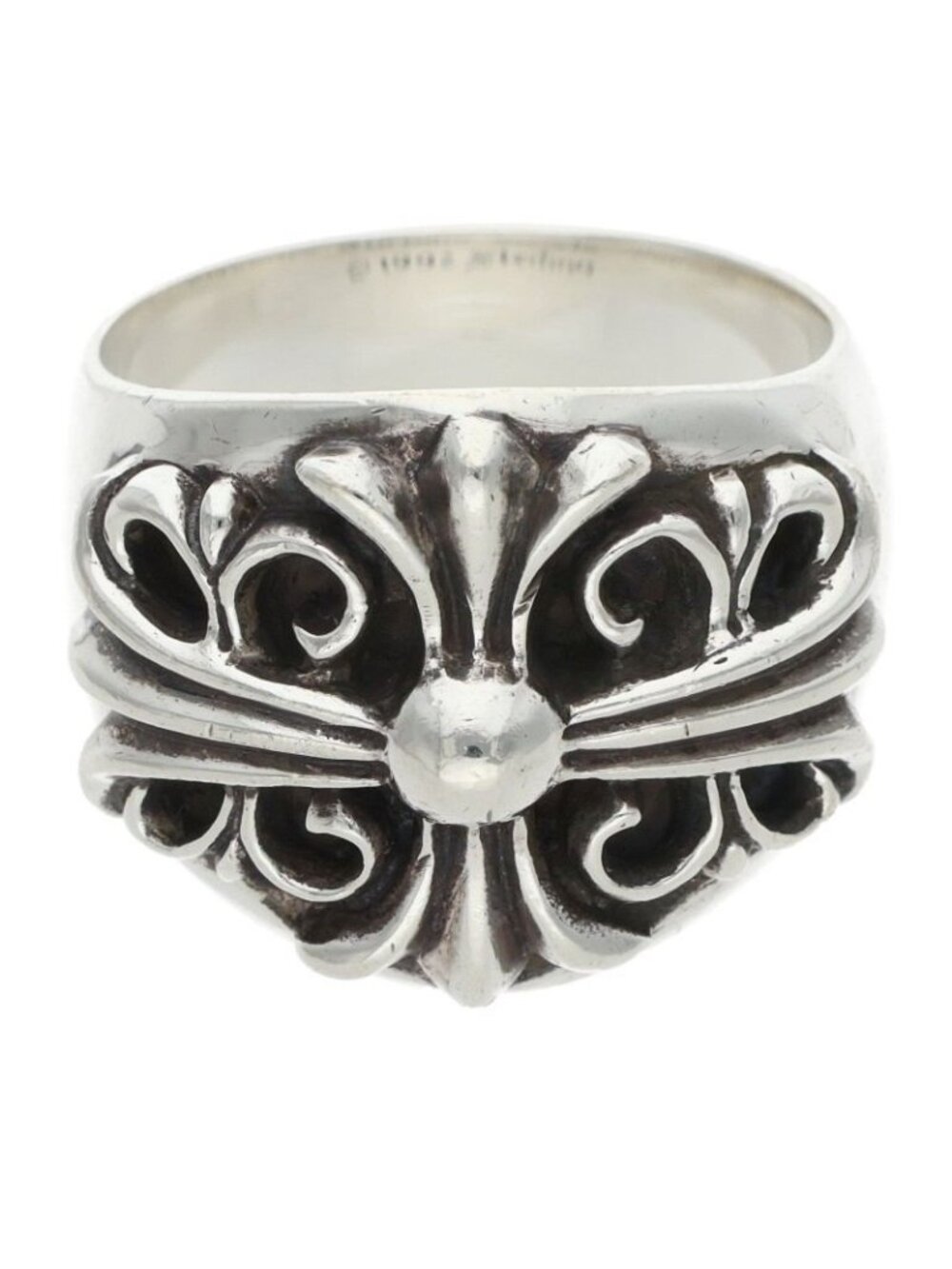 Chrome Hearts Keeper Silver Ring